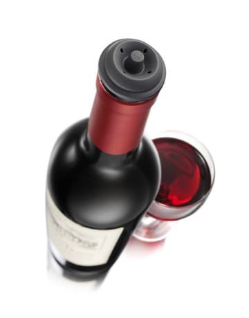 2 Tapones de vino Vacuvin - Gris - Vacuvin