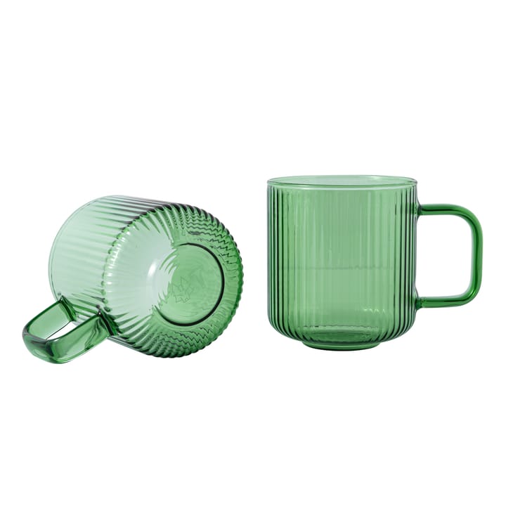 4 Tazas de café YKON 41 cl - Verde - Vargen & Thor