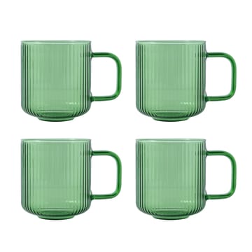 4 Tazas de café YKON 41 cl - Verde - Vargen & Thor