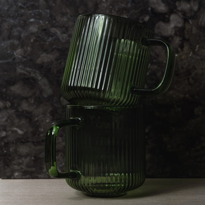 4 Tazas de café YKON 41 cl - Verde - Vargen & Thor