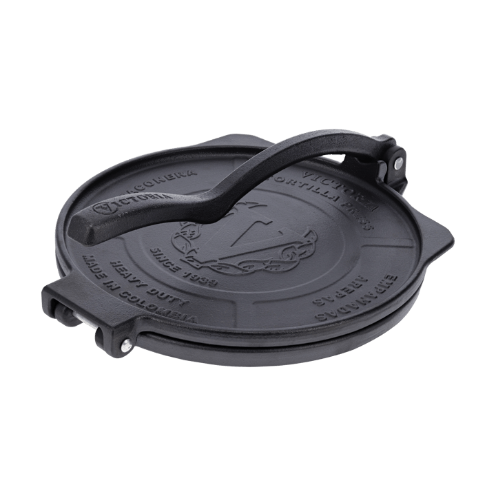 Prensa para tortillas Heavy duty Ø25 cm - Negro - Victoria