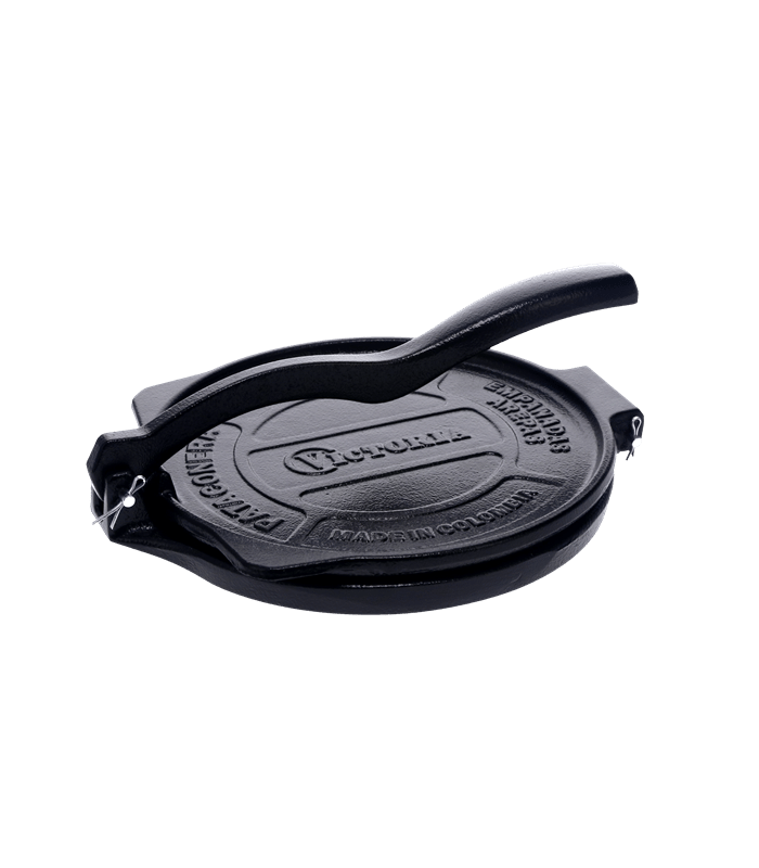 Prensa para tortillas Victoria hierro fundido 20 cm - Negro - Victoria