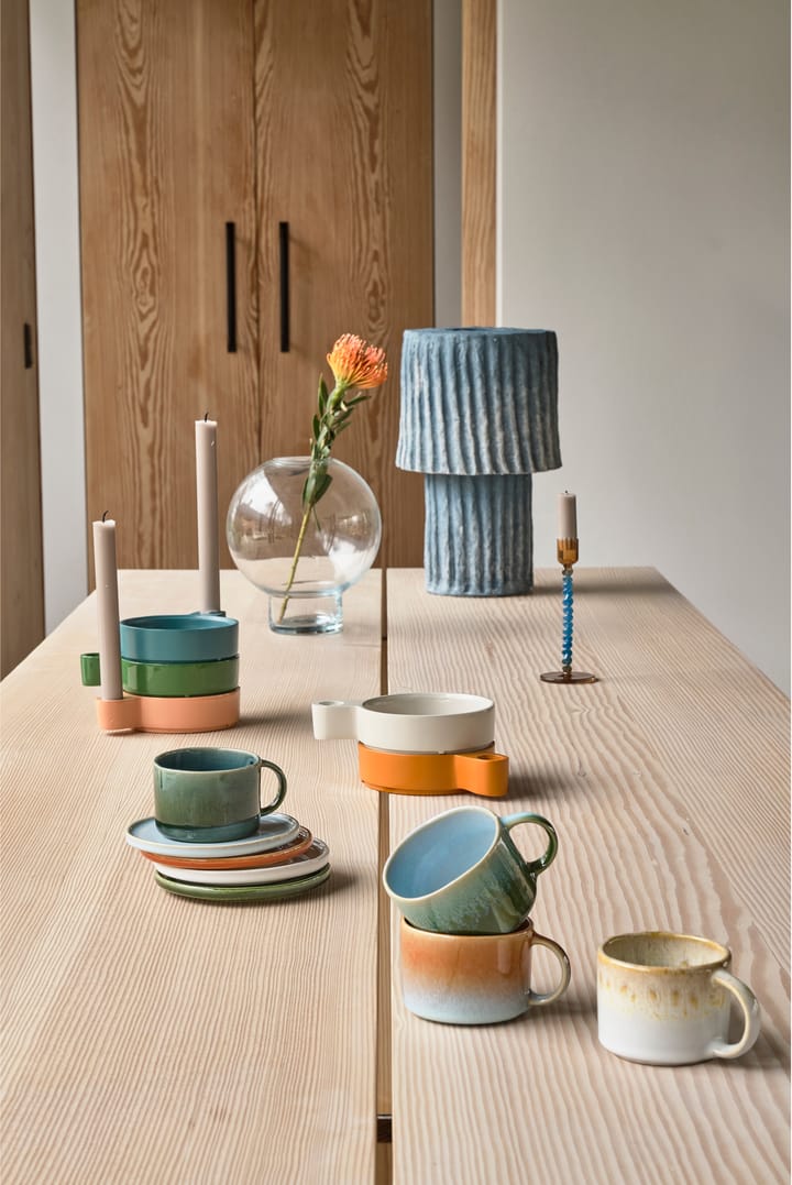 2 Tazas con asa Styles 16 cl, Blue-amber Villa Collection