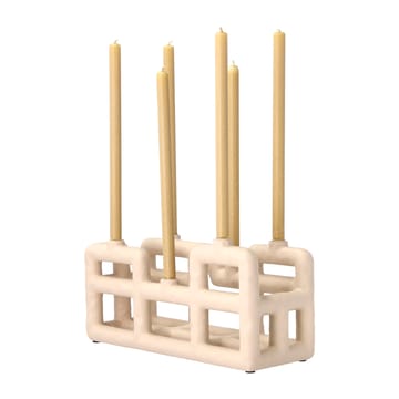 Candelabro Lyng 6 velas - Sand - Villa Collection