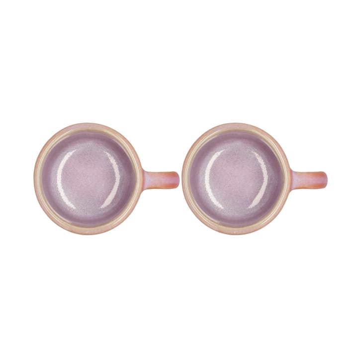 Tazas de espresso Styles 8 cl, 2-pack, Lila-orange Villa Collection