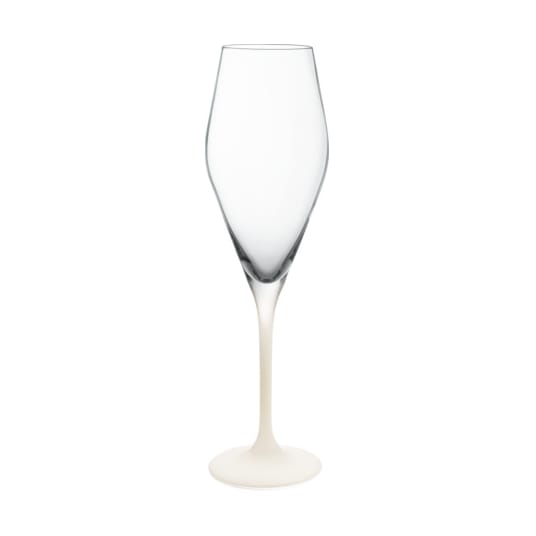 Copas de champagne Manufacture Rock 26 cl, 4-pack, Blanco claro Villeroy & Boch