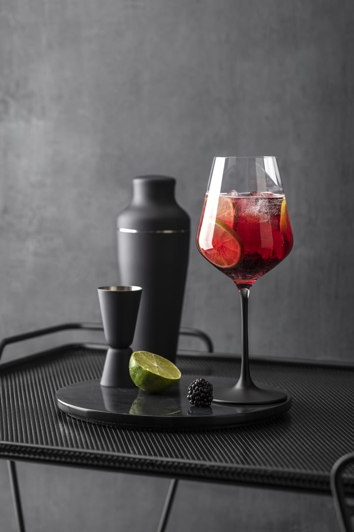 Copas de vino tinto Manufacture Rock 47 cl, 4-pack, transparente-negro Villeroy & Boch