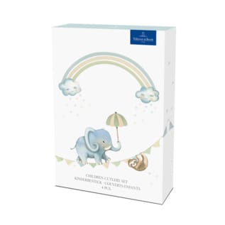 Cubiertos infantiles Walk like an Elephant, 4 partes - Acero inoxidable - Villeroy & Boch