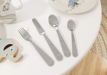 Cubiertos infantiles Walk like an Elephant, 4 partes - Acero inoxidable - Villeroy & Boch