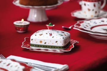 Mantequera Toy's Delight 16x19 cm - Blanco-rojo - Villeroy & Boch