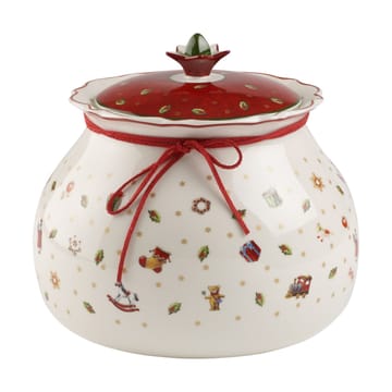 Tarro con tapa Toy's Delight L, 3,2 L - Blanco-rojo - Villeroy & Boch