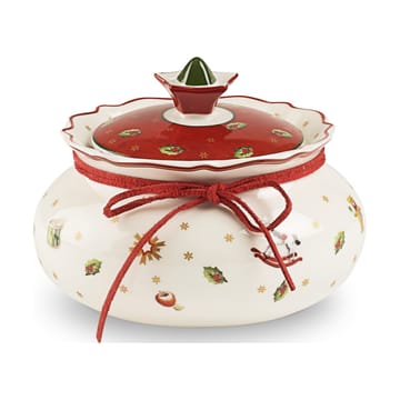 Tarro con tapa Toy's Delight S, 0,45 L - Blanco-rojo - Villeroy & Boch