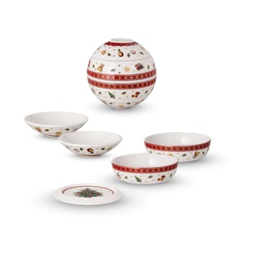 Toy's Delight La petite Boule 5 piezas - Blanco-rojo - Villeroy & Boch