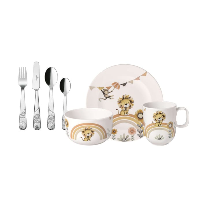 Vajilla infantil Roar like a Lion, 7 piezas Villeroy & Boch