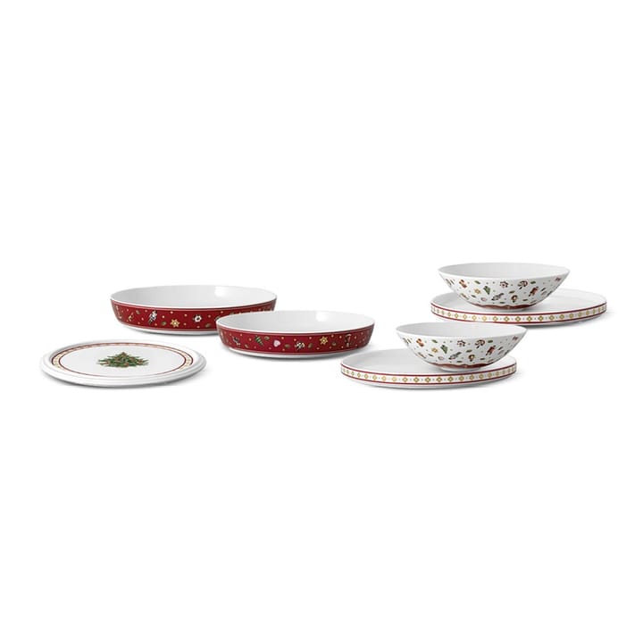 Vajilla Toy's Delight La Boule 7 piezas - Blanco-rojo - Villeroy & Boch