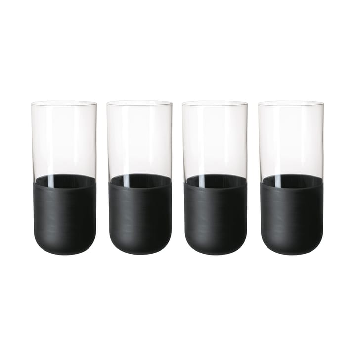 Vasos largos Manufacture Rock 30 cl, 4-pack - Clear - Villeroy & Boch