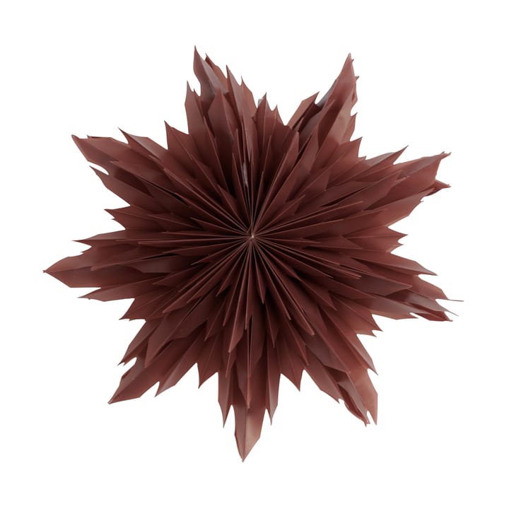 Estrella de Adviento Oslo Ø44 cm - Red ochre - Watt & Veke