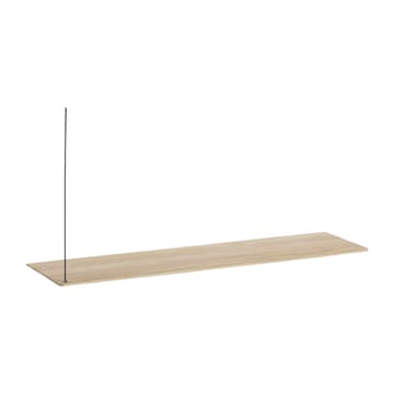 Estantería Stedge Add-on 80 cm - Roble pigmentado blanco - Woud