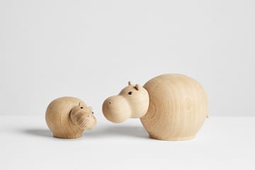 Figura de madera Hibo hipopótamo - Medium - Woud