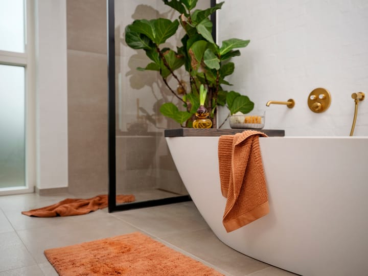 Alfombrilla de baño Tiles - Mandarine - Zone Denmark