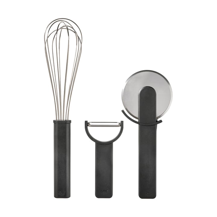 Set de utensilios de cocina Singles 3 piezas - Black - Zone Denmark