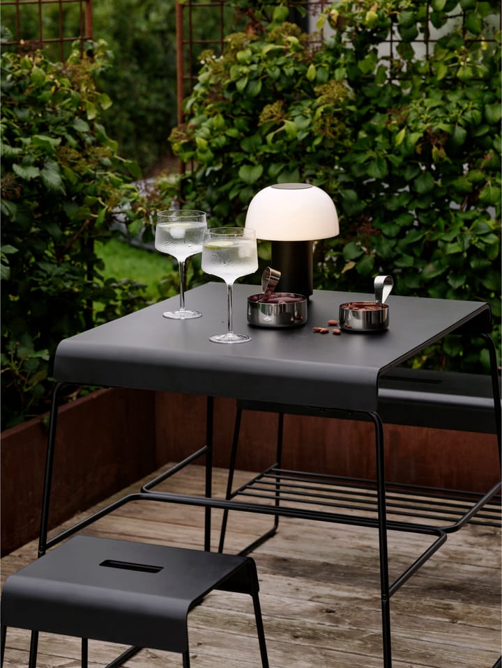 Taburete A-stool outdoor 45 cm - Black - Zone Denmark