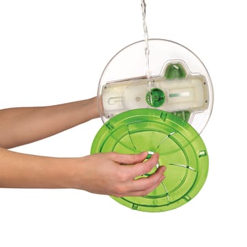 Centrifugadora de ensalada Zyliss Swift 22 cm - Verde Transparente - Zyliss