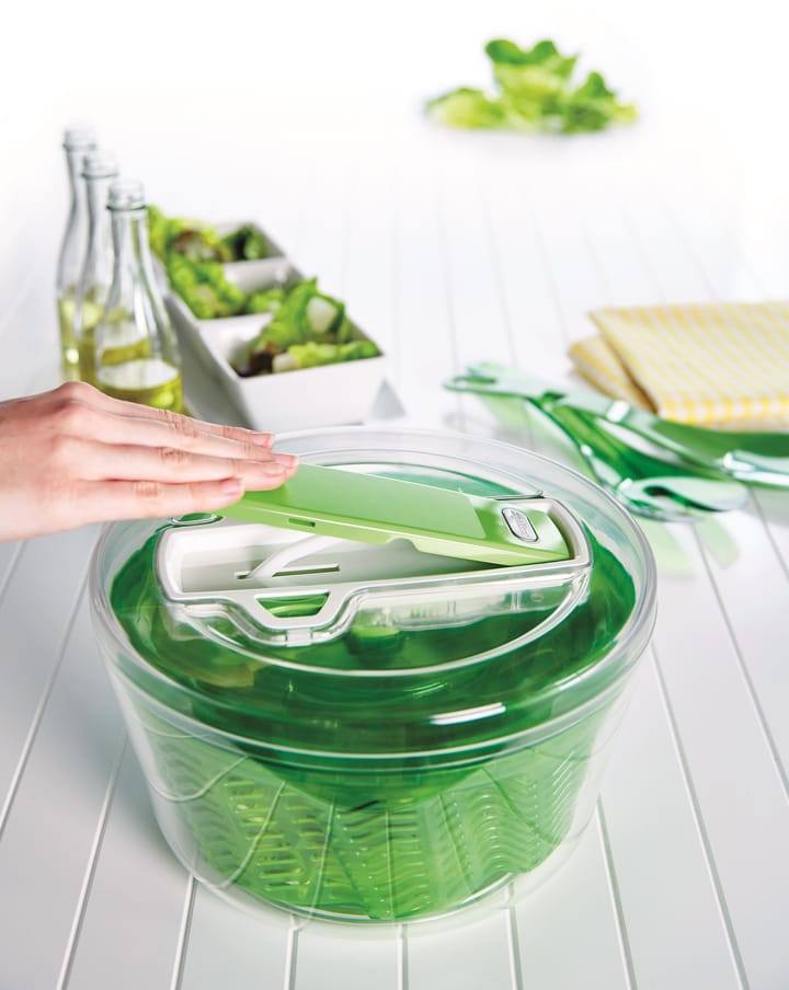 Centrifugadora de ensalada Zyliss Swift 22 cm - Verde Transparente - Zyliss